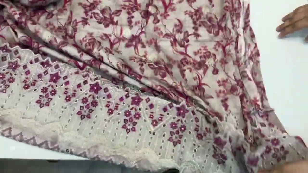 Riwayat latest lawn heavy emb collection with cutwork emb dupatta ✨price -2450/-☎️8445012262