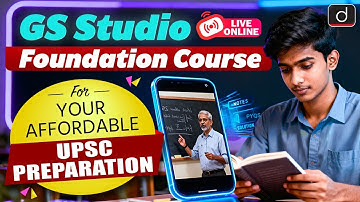 Start Your Affordable Preparation with Drishti IAS | GS Studio Foundation Course Live Online | UPSC