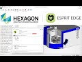 CAD/CAM Interface | ESPRIT EDGE | NCSIMUL