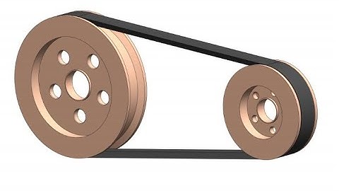 #Solidworks tutorials| Design of Belt and Pulley assembly with motion analysis in Solidworks part 1