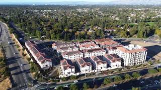 Drone View: Arroyo Village Taylor Morrison in Cupertino California (new homes in cupertino)