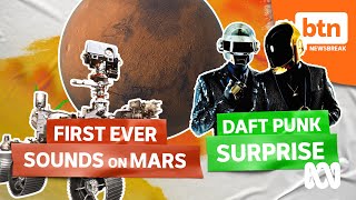 First Recorded Sounds on Mars & Daft Punk Announce Split
