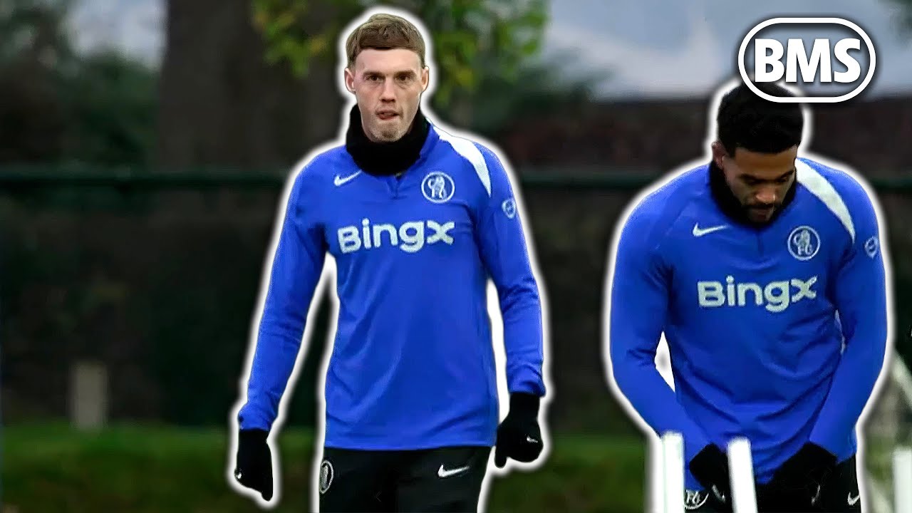 COLE PALMER IS BACK! 🔥 | Chelsea train ahead of Barcelona Champions League clash