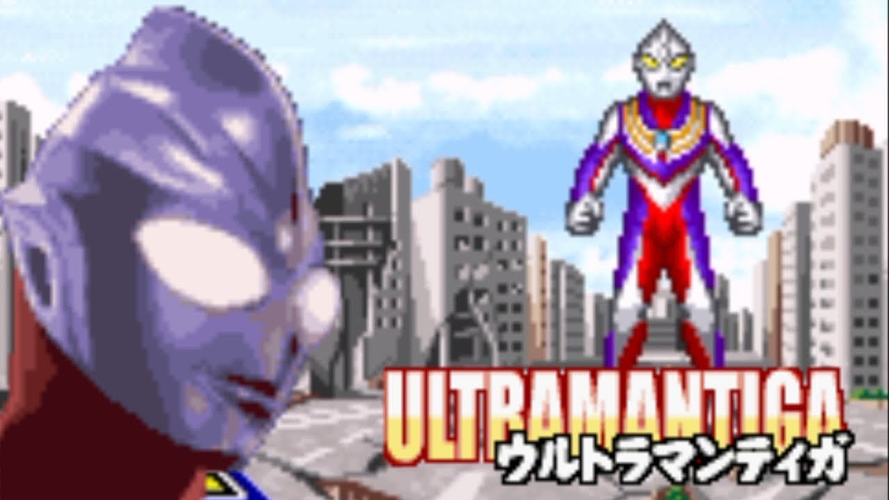 Ultraman Tiga In Battle Mode - Taiketsu Ultra Hero (Gba) | No Commentary