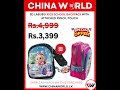 3D Labubu Kids School Backpack 🌈