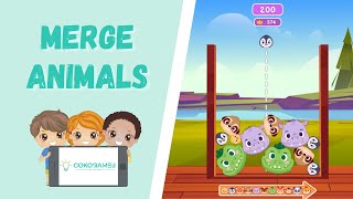 Fun Animal Matching Game MERGE ANIMALS screenshot 3