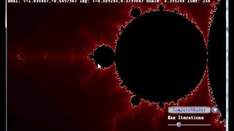 DX11 DirectCompute Mandelbrot Fractal Viewer