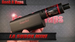 Review Du Subox Mini Starter Kit De Kangertech