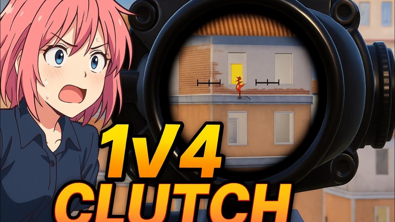 Roll is back 1v4 clutches streamer vs me bgmi PUBG mobile #PUBGMobile # ...