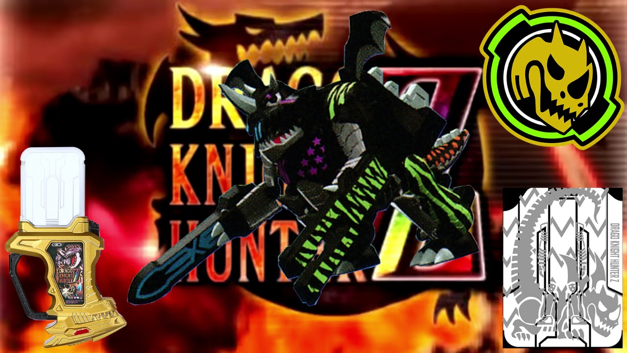 Drago Knight Hunter Z Gashat - YouTube
