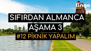 Aşama 3 | Almanca Çok Basit Kısa Hikayeler | Bölüm 12  | PİKNİK YAPALIM!