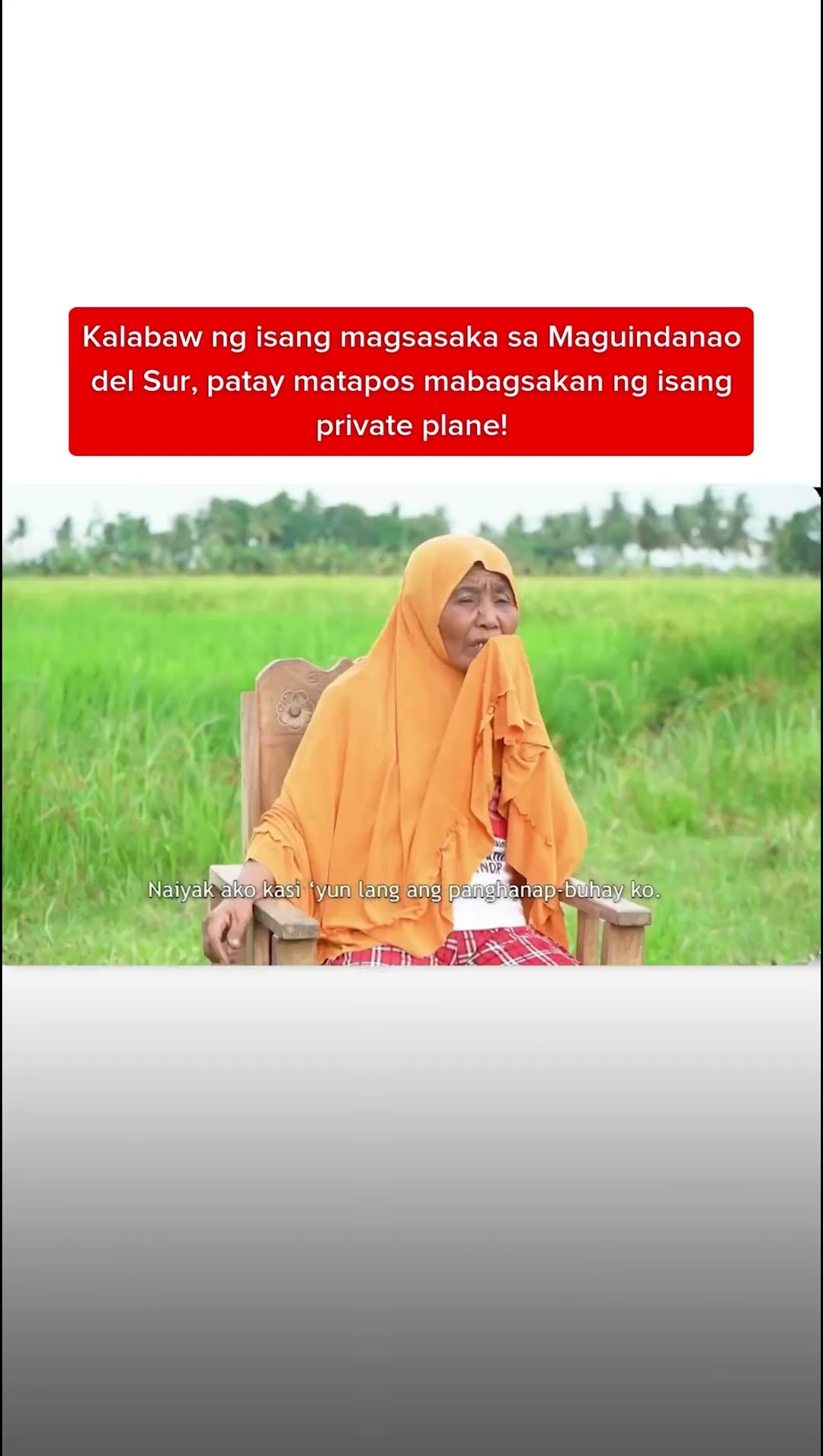 Kalabaw ng isang magsasaka, patay matapos mabagsakan ng private plane! | Kapuso Mo, Jessica Soho
