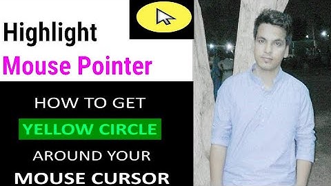 How to Highlight your Mouse Pointer - LICENSE | REGISTER Pointer Focus