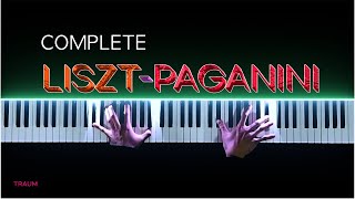 LISZT Complete Paganini Studies No. 1-6