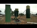 1 kw Vertical Wind Turbine on Ground test