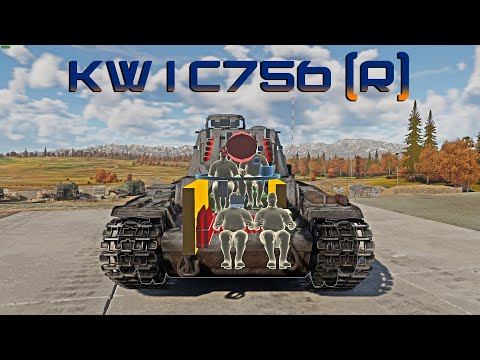 Видео: KW 1 C756 (r) Лучший ПРЕМ для НОВИЧКА в War Thunder