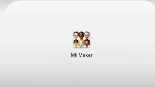 Video thumbnail of "Wii U Mii Maker Theme"