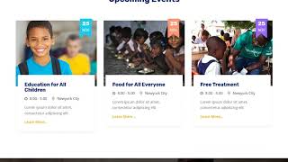 Nasarna - Charity Nonprofit HTML5 Template