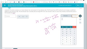 Solving a decimal word problem using a linear equation with the variable on both sides