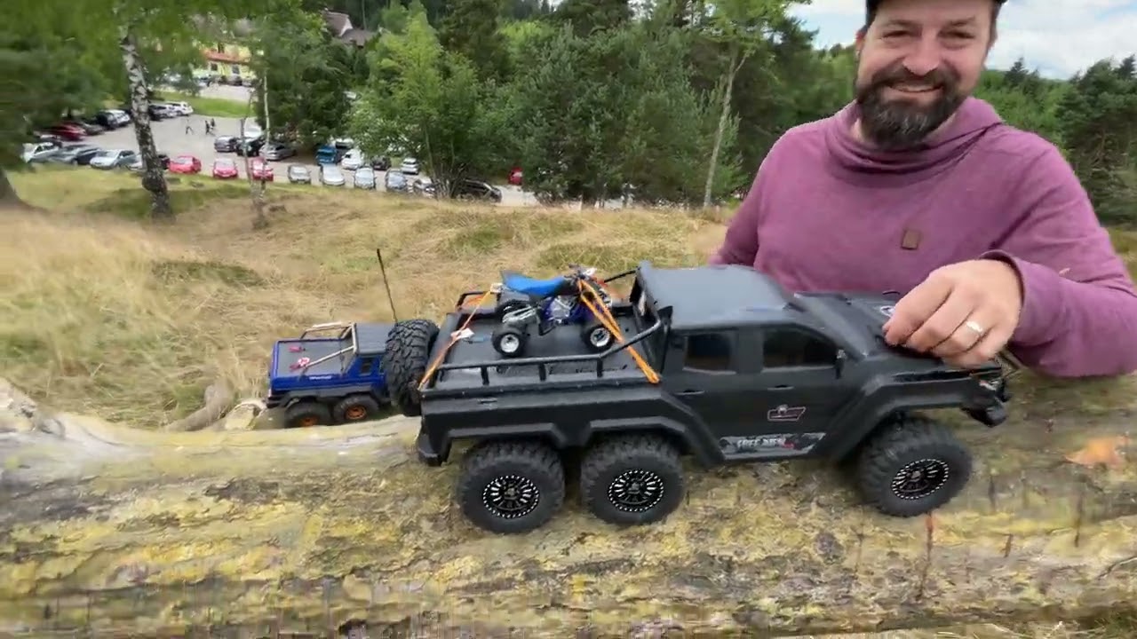 REELY FREE MEN 2.0 6x6 Testfahrt mit dem TRAXXAS TRX6 im Felsenmeer Wental  