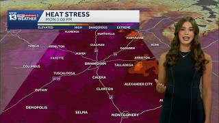 Dangerous Heat Builds This Weekend In Alabama's Weather Forecast