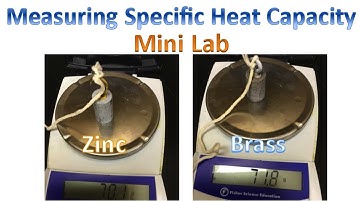 Measuring the Specific Heat Capacity for a Metal - Mini Lab Activity