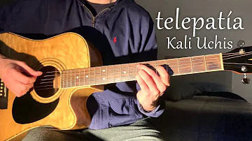 Telepatía - Kali Uchis (Acoustic Guitar Cover)