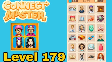 Connect master match puzzle level 179 solution walkthrough 