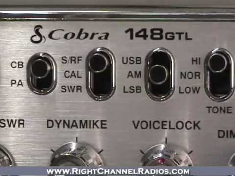 Cobra 148 GTL - CB Video Review - YouTube