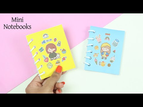 DIY Paper Notebook Craft for School | How to Make Mini Notebook | Cute Back to School Hacks #Shorts