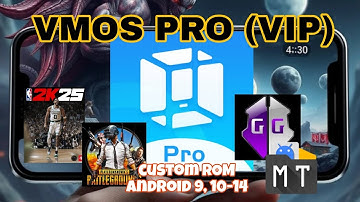 VMOS PRO VIP and Custom ROM android 9, 10-14 GAME GUARDIAN Ready!