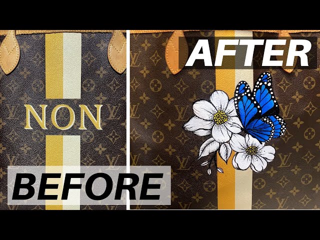 hand painting louis vuitton bag｜TikTok Search