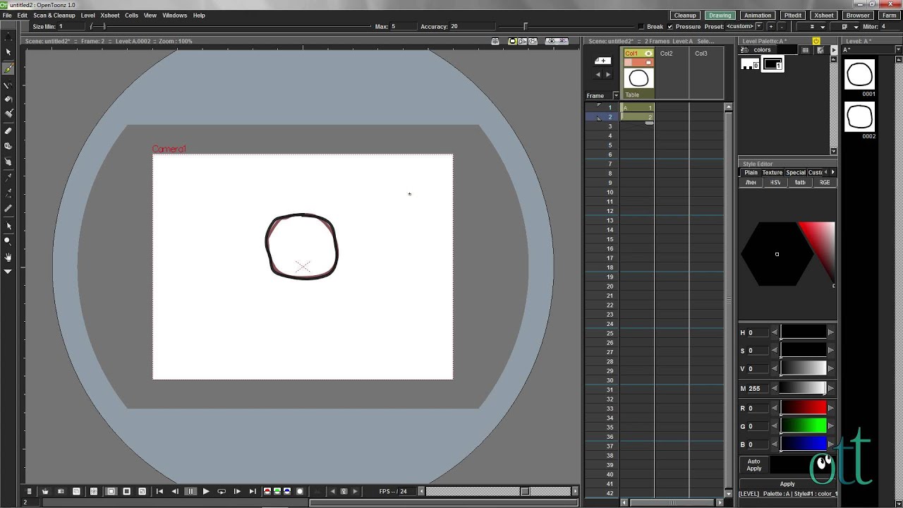 Opentoonz Drawing Animating Frame By Frame Part 1 Drawings Frame Tutorial Opentoonz Drawing Animating Frame By Frame Part 1 Drawings Frame Tutorial