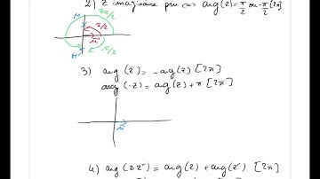 TS - complexes 3 - module argument et un peu de géométrie