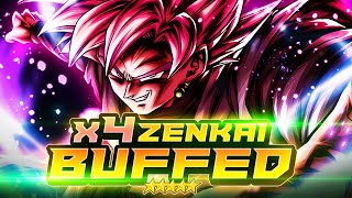 Human Exterminating Damage 4X Zenkai Buffed Ultra Rose Fears No One Dragon Ball Legends