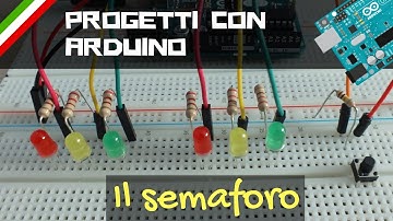 Progetti Arduino: semafori sincronizzati e con chiamata pedonale