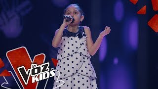 Video thumbnail of "María Gabriela canta Embrujo – Audiciones a Ciegas | La Voz Kids Colombia 2019"