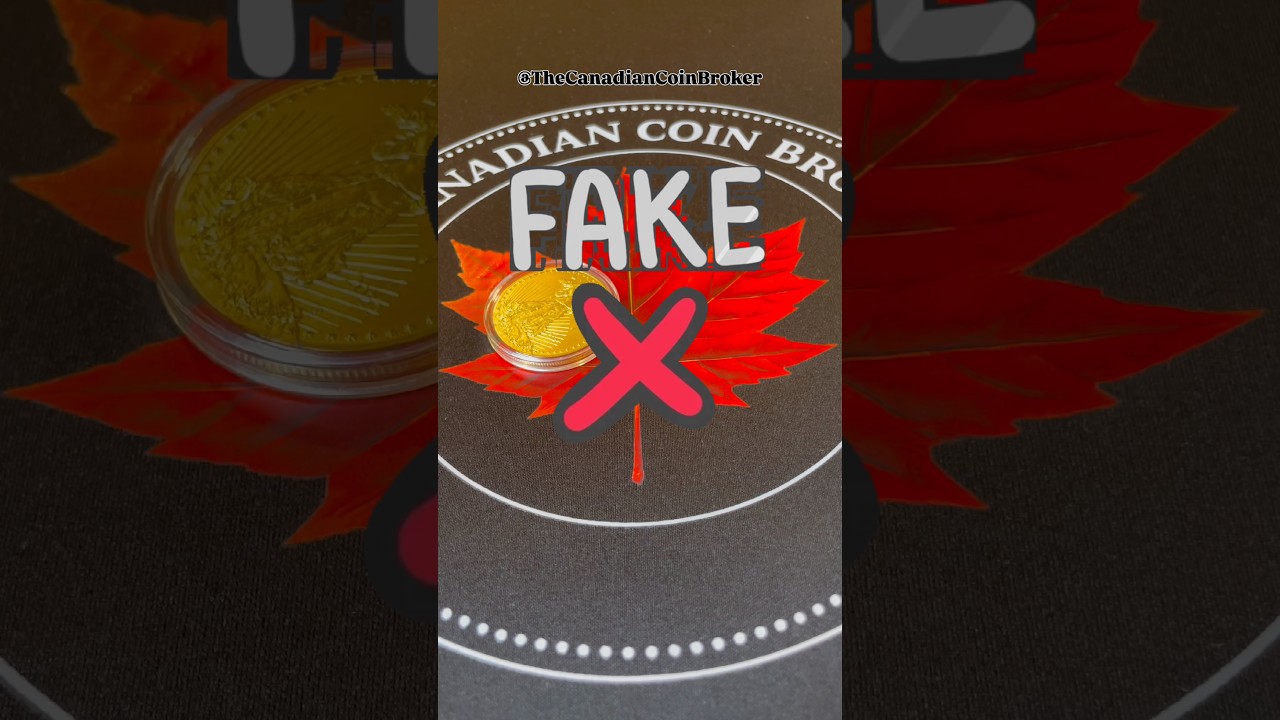 This Gold Eagle Is FAKE! 😳🦅 - YouTube