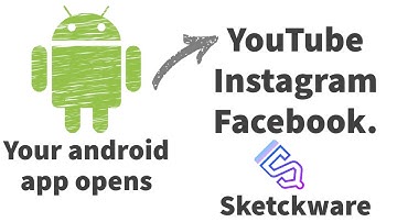 How to directly open any app from your app in sketchware