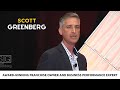 Scott Greenberg Business Leadership &amp; Peak Performance Speaker