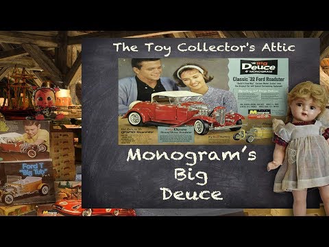 Monogram's Big Deuce 1/8 scale Hot Rod in the Toy Collectors Attic