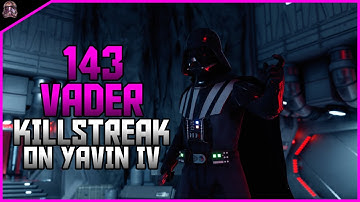 Star Wars Battlefront II 143 Darth Vader Killstreak (Yavin 4 - Galactic Assault)