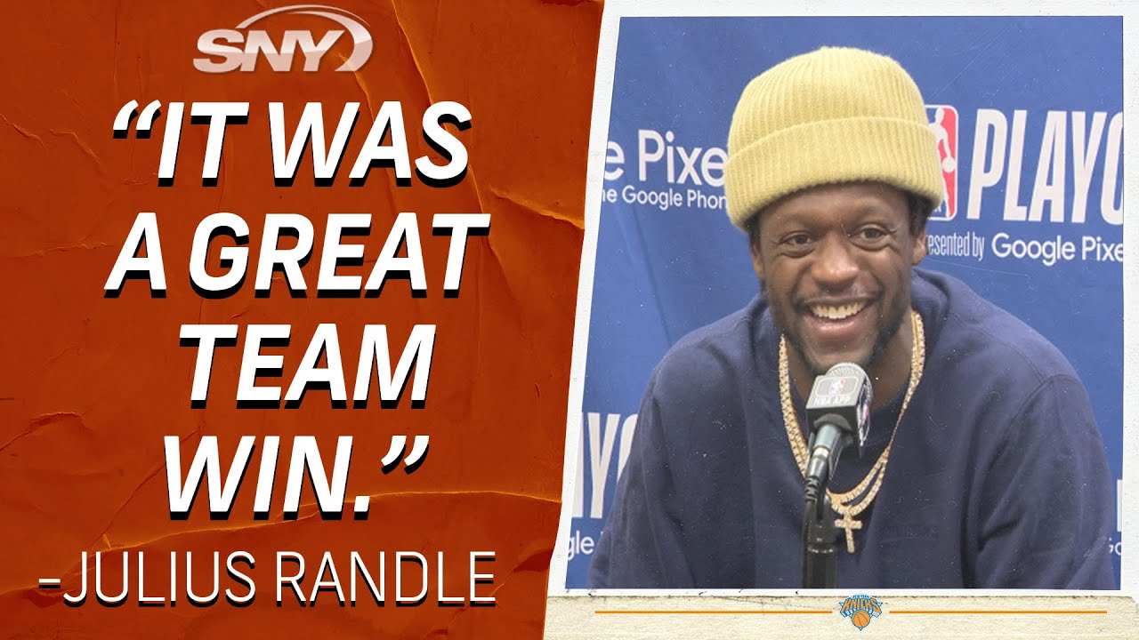 Randle returns as Knicks post 'a great team win' in Game 1