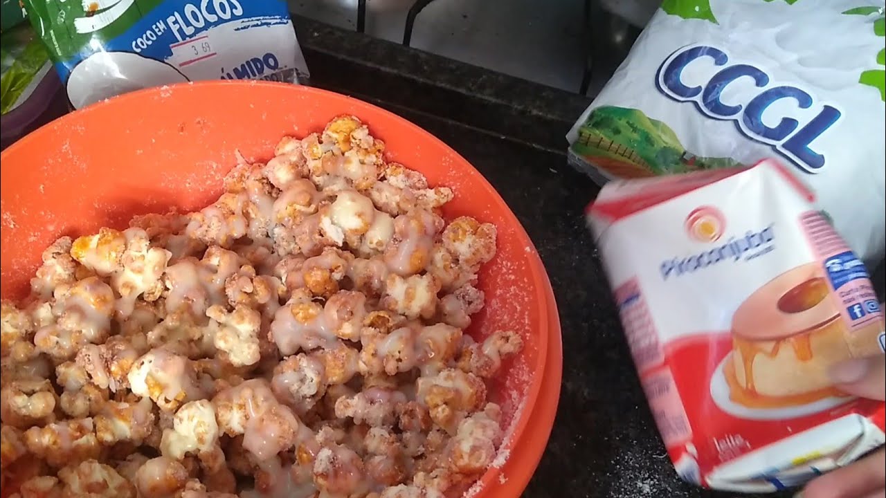 Como é Feita A Pipoca Doce Industrializada