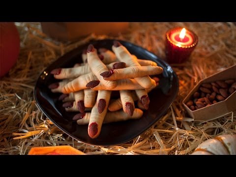 Video: Halloweenkoekjes "Heksenvingers"