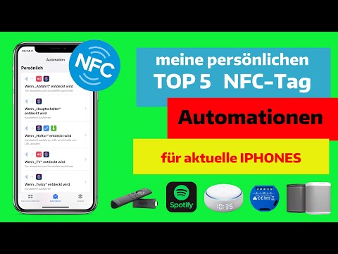 Meine TOP 5 Automationen fürs Iphone mit NFC-Tags! Inkl. Alexa-Ansagen und Shelly-Steuerungen.