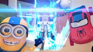 Lightning Mcqueen Teleport #2 After Defeating Zurg Minion Woody & Buzz, Optimus Prime | Episode 18