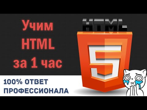 Как выучить html за 1 час от профессионала / html / как создать свой сайт в html / функции в html