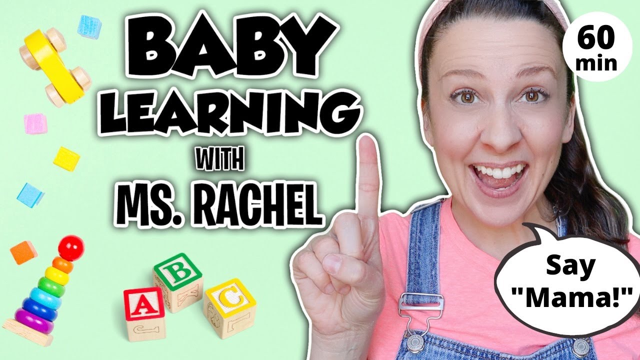 Baby Learning With Ms Rachel - First Words, Songs And Nursery Rhymes For Babies - Toddler Videos