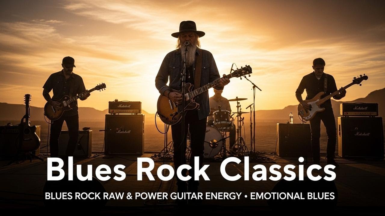 AC DC, Deep Purple, Led Zeppelin, Jimi Hendrix – Classic Rock Thunder & Blues Fire